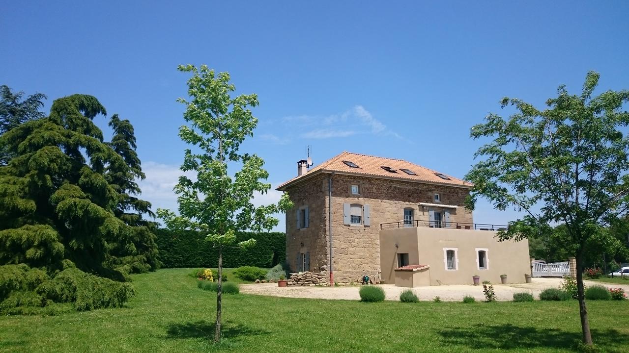 La Meridienne Des Collines La Motte-de-Galaure Bagian luar foto