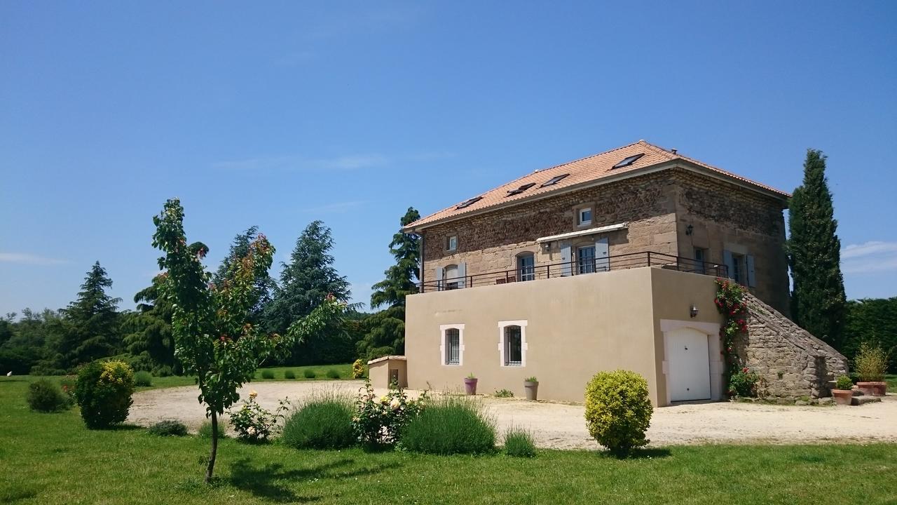 La Meridienne Des Collines La Motte-de-Galaure Bagian luar foto